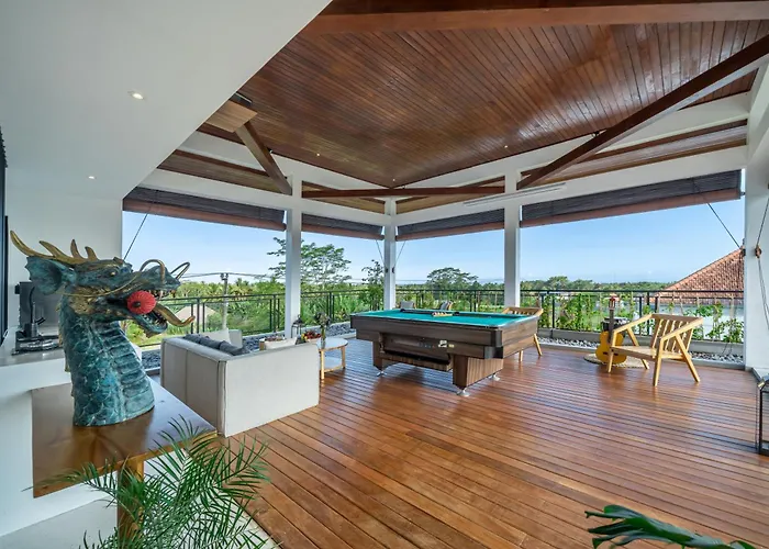 Casa Luma - Rice Field Luxury Retreat With Pool & Billiards * Убуд